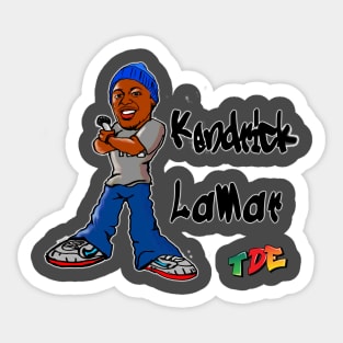 Kendrick Lamar Graf Style Sticker